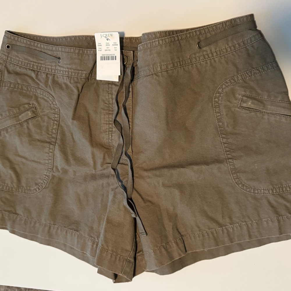 J. Crew Women's Khaki Cargo Shorts